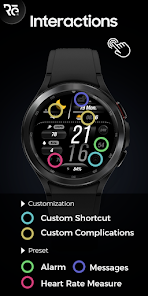 Captura 4 RE 04 - Minimal Watch Face android