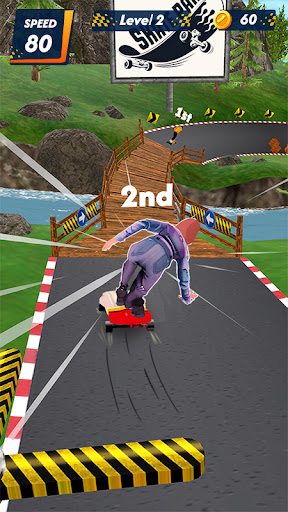 Downhill Racing: Hill Racer 3D Screenshot
