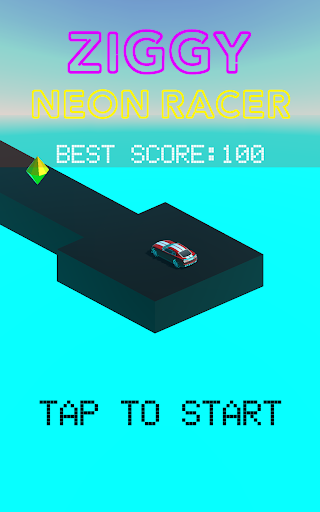 Android application Ziggy Neon Racer screenshort