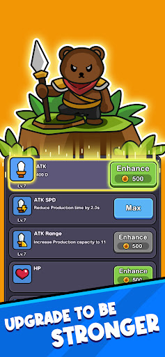Jungle Defense: Merge Idle RPG Screen 3