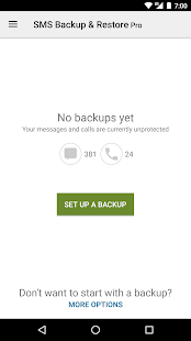 SMS Backup & Restore Pro Screenshot