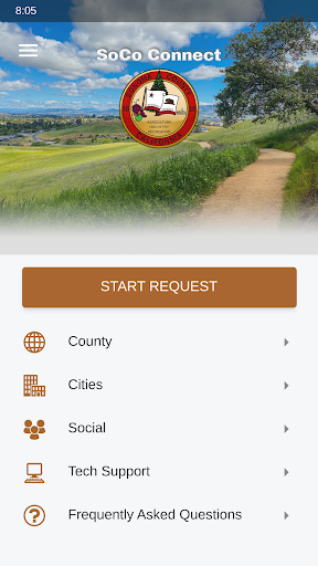 Android application SoCo Connect screenshort