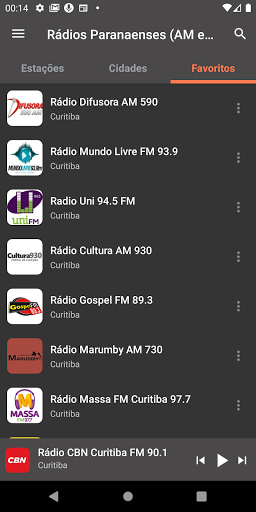 Rádios Paranaenses (AM e FM) Screen 3