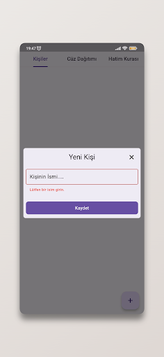 Cüz Dağıtma Screen 2