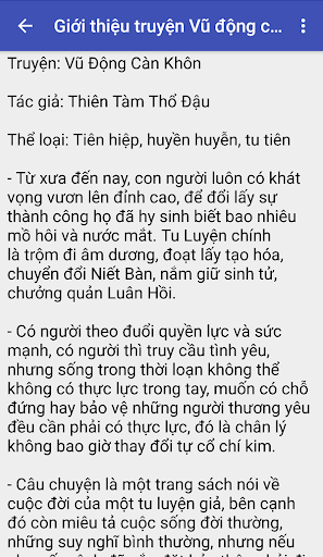 Vu dong can khon - tien hiep Screen 2
