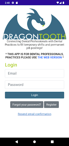 Android application DragonTooth screenshort