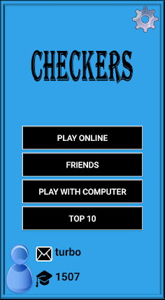 Checkers Online - Screenshot 1