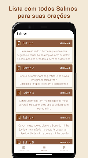 Salmo do Dia - Livro de Salmos Screen 2
