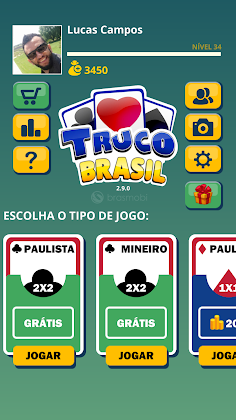 Truco Brasil - Truco online - Screenshot 2