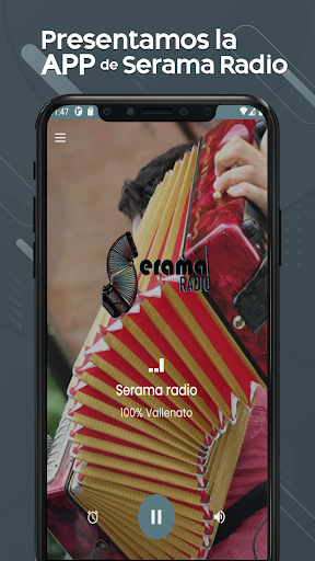 Android application Serama Radio screenshort