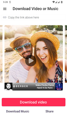 Android application Video Saver for TikTok no logo screenshort