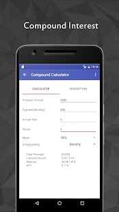 Ray Financial Calculator Pro -kuvakaappaus