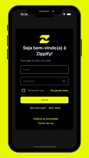 Android application Zippify screenshort