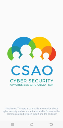 Android application Cyber Security Guide screenshort