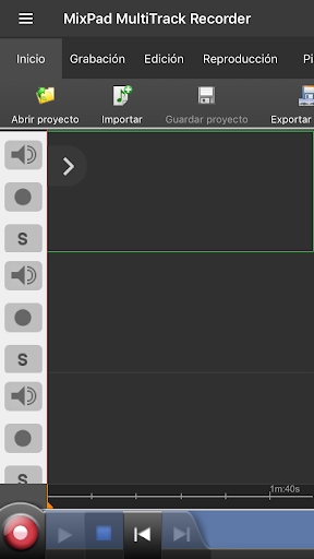 Android application MixPad Máster screenshort