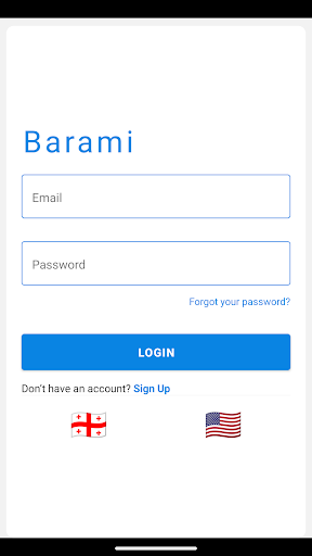 Android application Barami screenshort