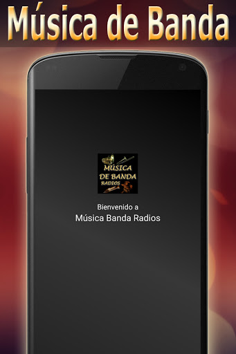 Android application Música de Banda Radios screenshort