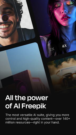 Screenshot of Freepik AI: Video Generator