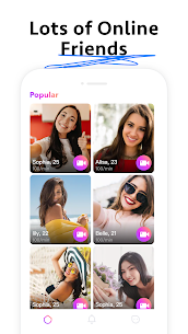 Cam Chat Live video chat & Match & Meet me Apk Mod for Android [Unlimited Coins/Gems] 3
