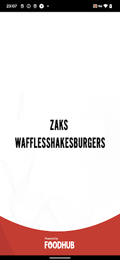 Android application ZAKS WAFFLESSHAKESBURGERS screenshort