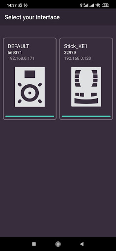 Android application Arcolis Remote Classic screenshort
