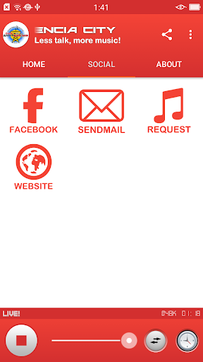 98.5 Radyo Kaibigan Valencia C Screen 3