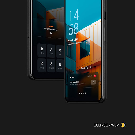 Android application Eclipse for KLWP screenshort