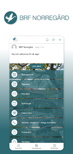 Android application BRF Norregård screenshort