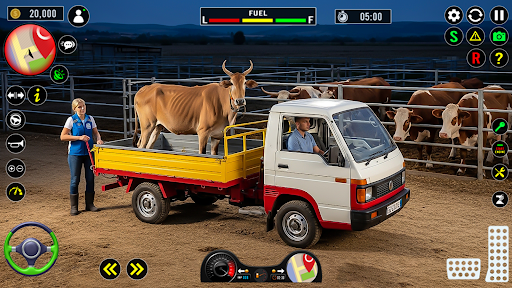 Real Animal Truck Wala Game