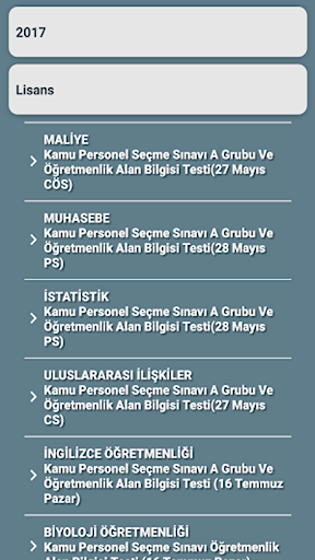 KPSS Çıkmış Sorular Screen 3