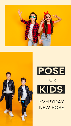 Android application Kids Photo Pose Photo Pose screenshort