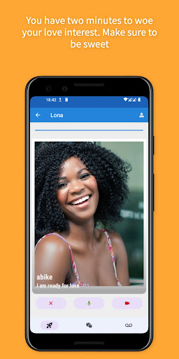 Lona: make friends and meetup. Screen 3