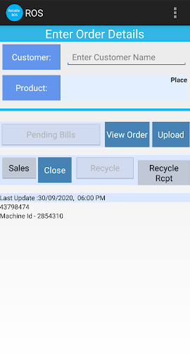 Android application Reliable Ros screenshort