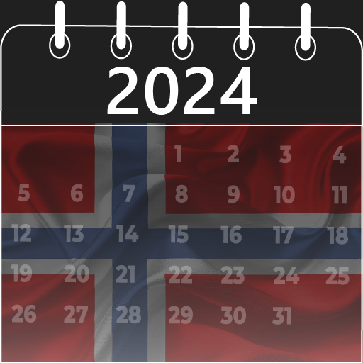 norway calendar 2024 logo