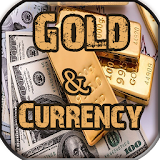 Gold Price and Currency Exchange icon