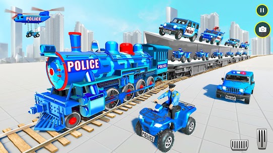 US Police ATV Transport Games 4