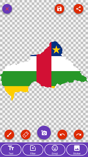 Central African Republic Flags