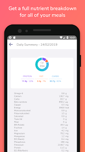 FoodPrint™ - Nutrition Tracker Screenshot