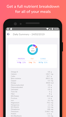 FoodPrint™ - Nutrition Trackerのおすすめ画像2