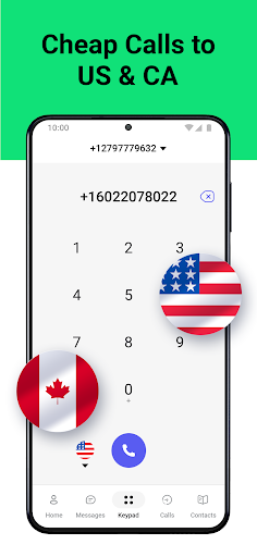 Second Phone Number - 2Number Screen 3