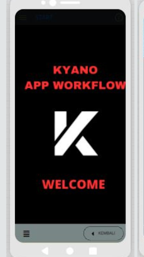 Kyano App Workflow