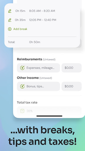 Time Clock: Easy Hours Tracker screenshot