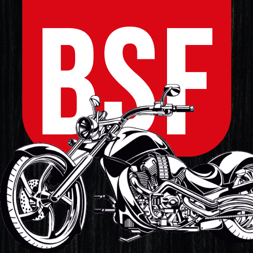 Biker street food logo