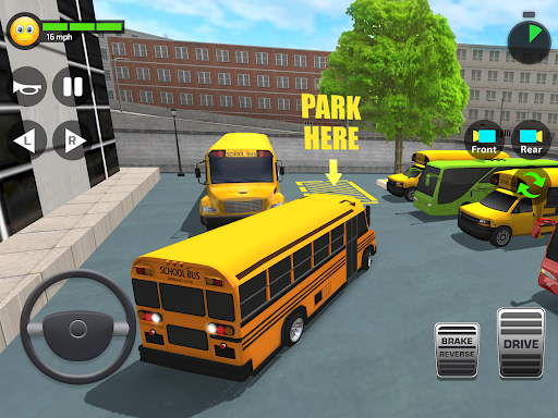 School Bus Simulator Driving - Simulation - games