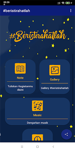 #beristirahatlah Screen 2
