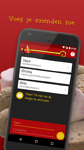 Screenshot of Lootjes Trekken