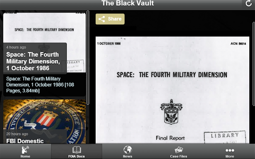 The Black Vault Ekran görüntüsü