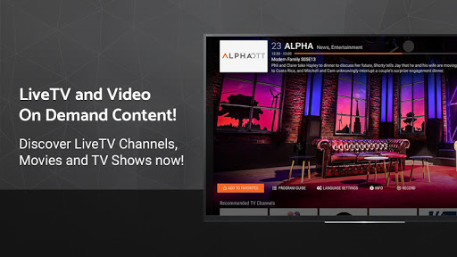 AlphaOTT - AndroidTV Screen 3
