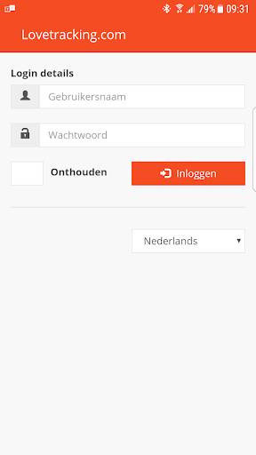 Android application GPS Tracking: Lovetracking.com screenshort