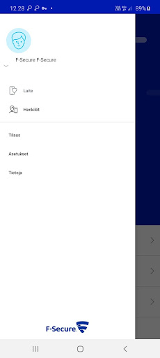 Android application Elisa Yritystietoturva screenshort